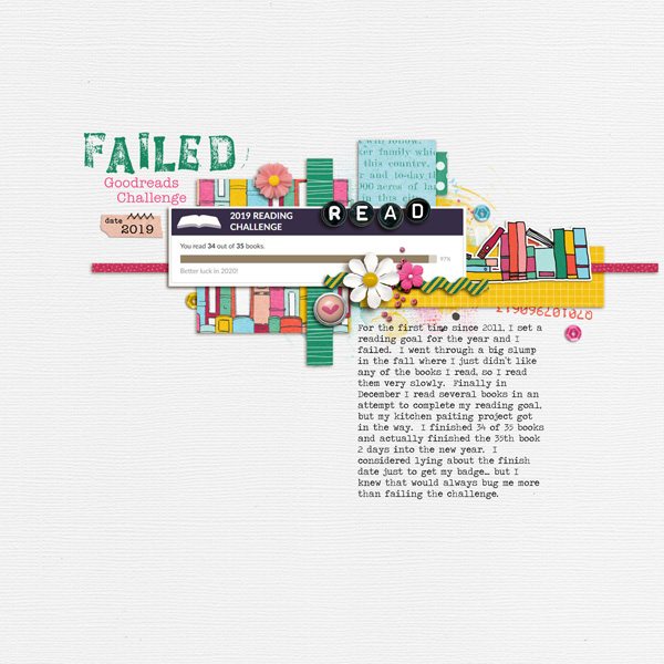Failed Goodreads Challenge