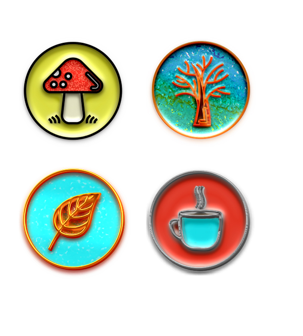 Fall Enamel Pins