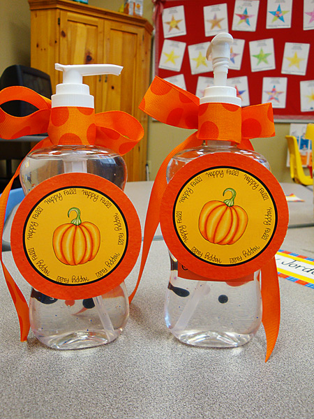 Fall teacher treats