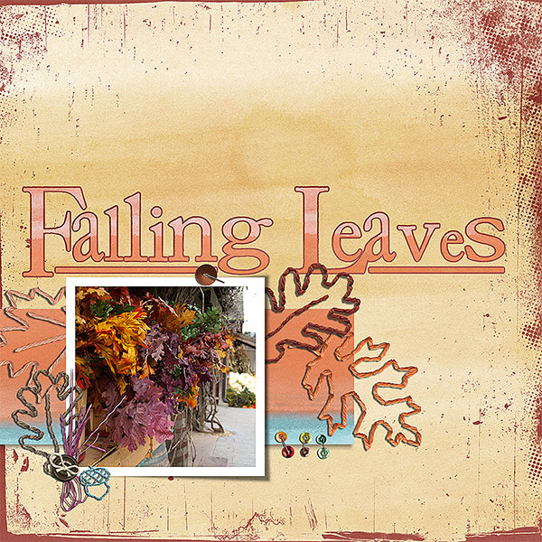 falling leaves