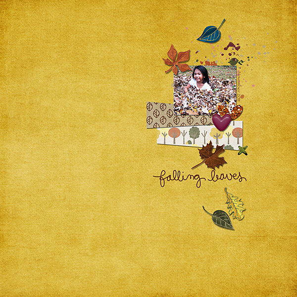 falling leaves