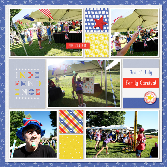Family Carnival, left