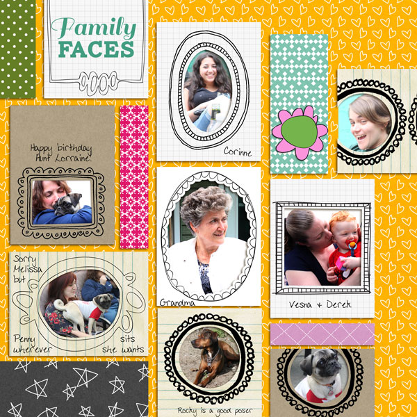 Family faces 2