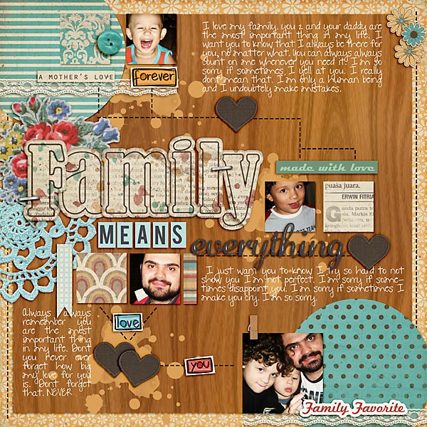 Family means everything
