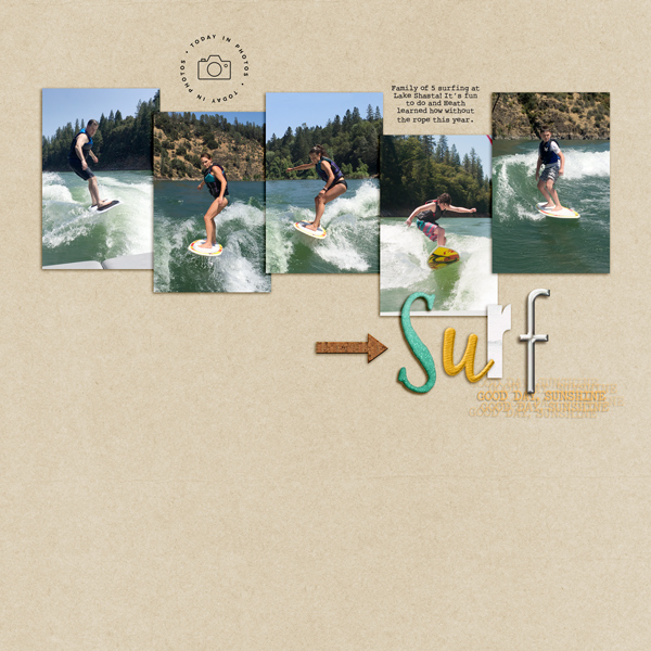 Family of surfers