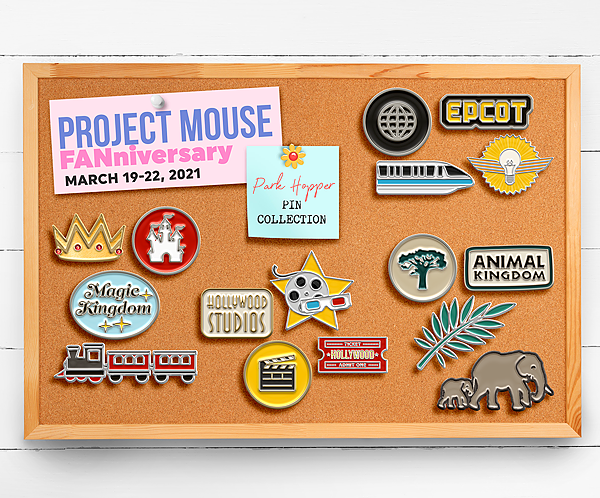 FANniversary 8 Pin Board