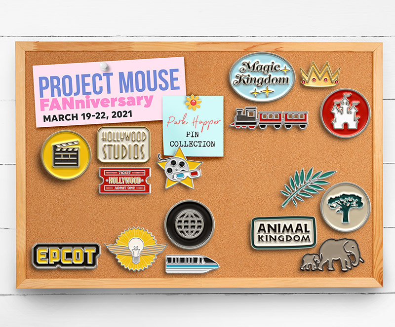 FANniversary corkboard