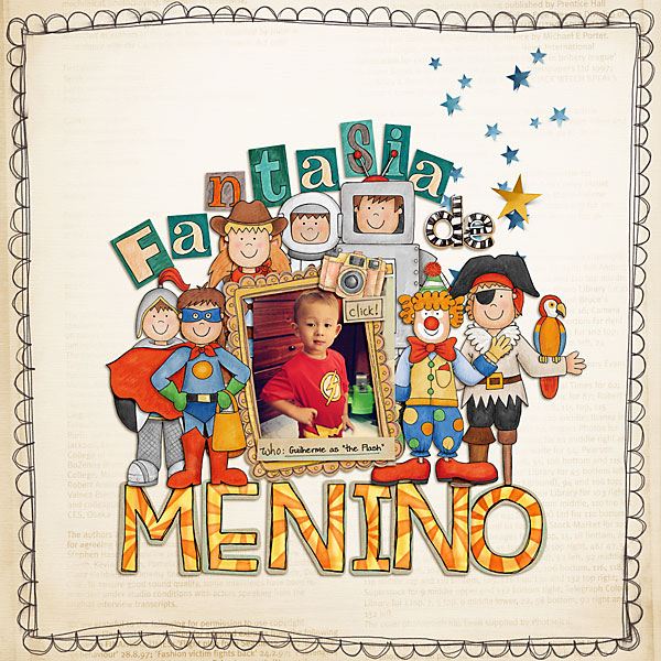 Fantasia de menino!