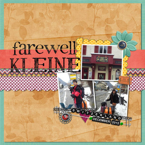 Farewell Kleine