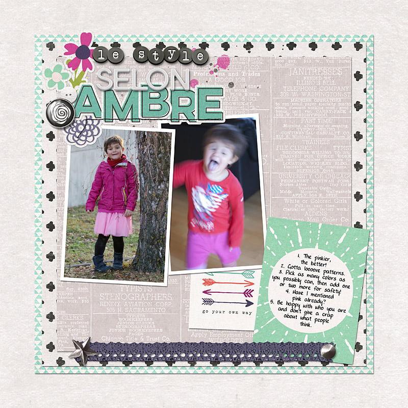 Fashion according to Ambre