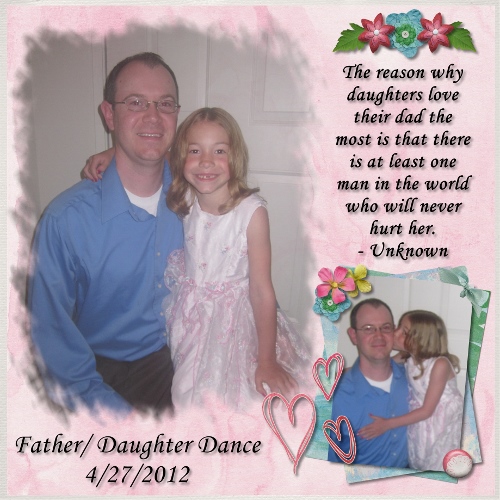 Father/daughter dance