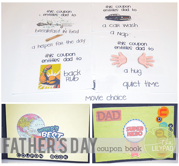 Father's Day Coupon Books