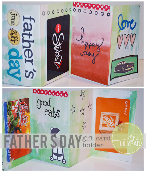 Father's Day Gift Card Holder