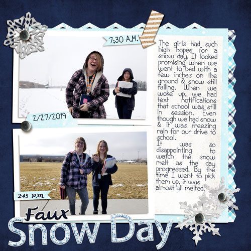 Faux-Snow-Day
