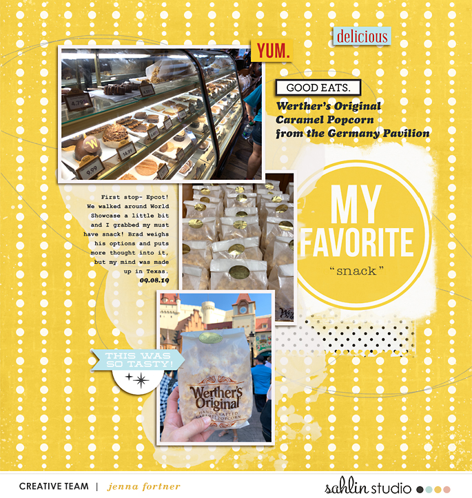 Fave Snack June 2020 Template
