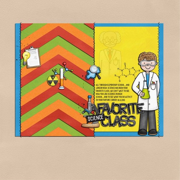 favorite class - science