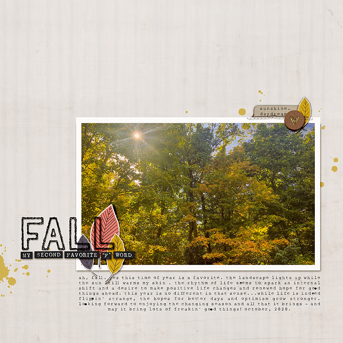 favorite fall word