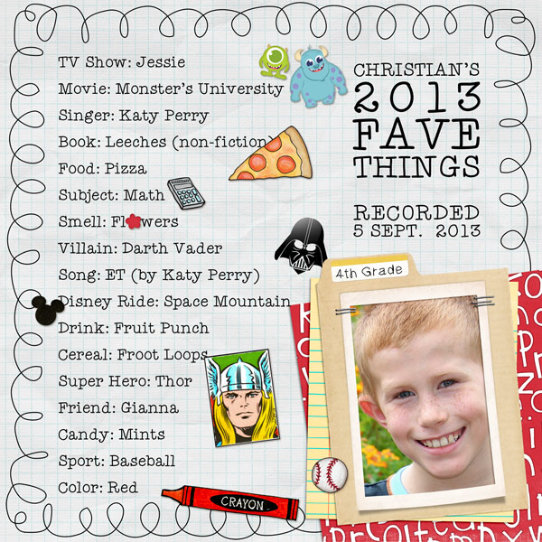Favorites 2013