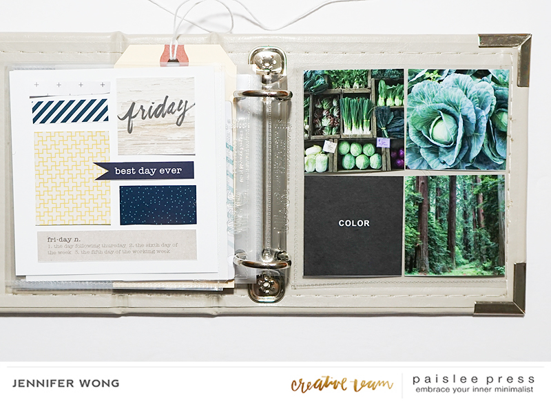 Favorites Mini Album - day of the week, color