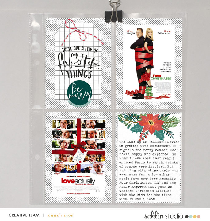 Favourite Things Side B | Sahlin Studio