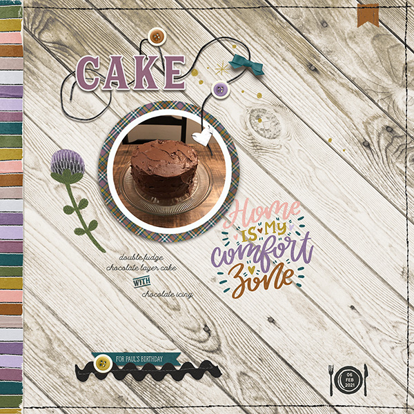 Feb 21 Inspiration Callenge Cake