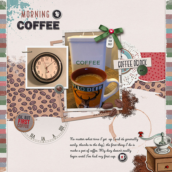 Feb 21 Photography Challenge Morning Coffee