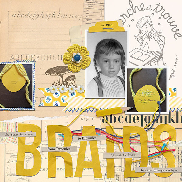 Feb 21 Scraplift Challenge Braids