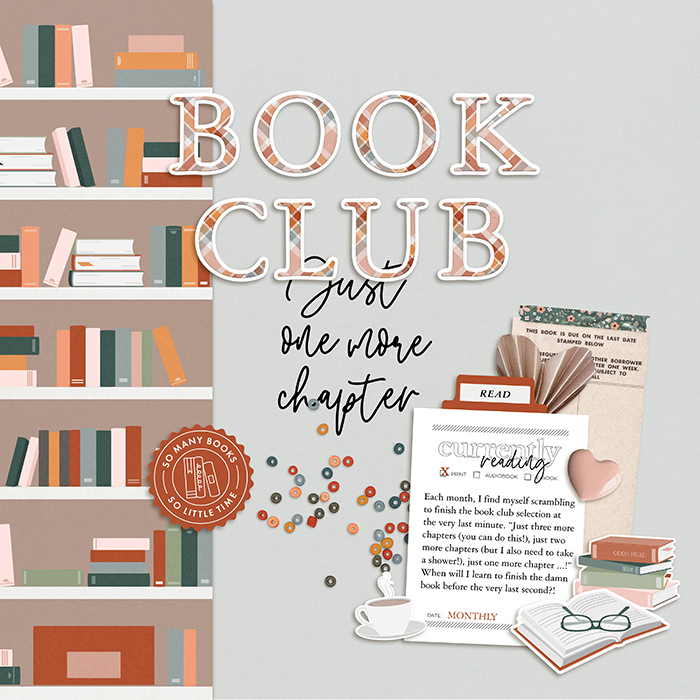 Feb 24 Style Challenge: Just One More Chapter