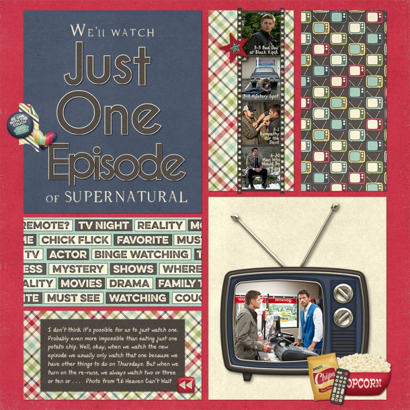 feb challenge - just one episode