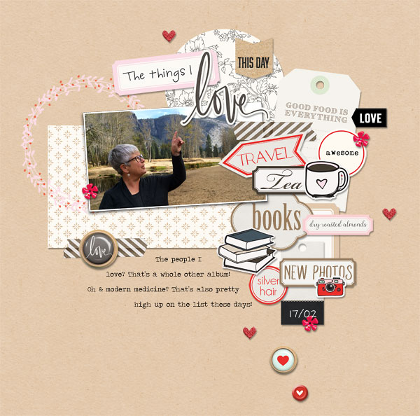 Feb Journaling challenge - The Things I Love