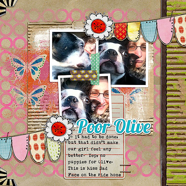 Feb Scraplift - Poor Olive