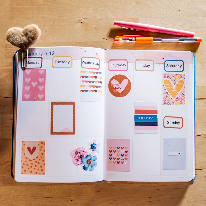 Feb Week 2 Planner - hybrid