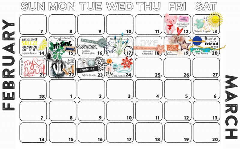 FebMarchCalendar2021-2-24