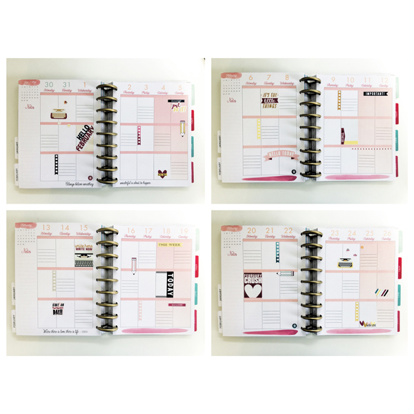 February 2017 Planner Pages