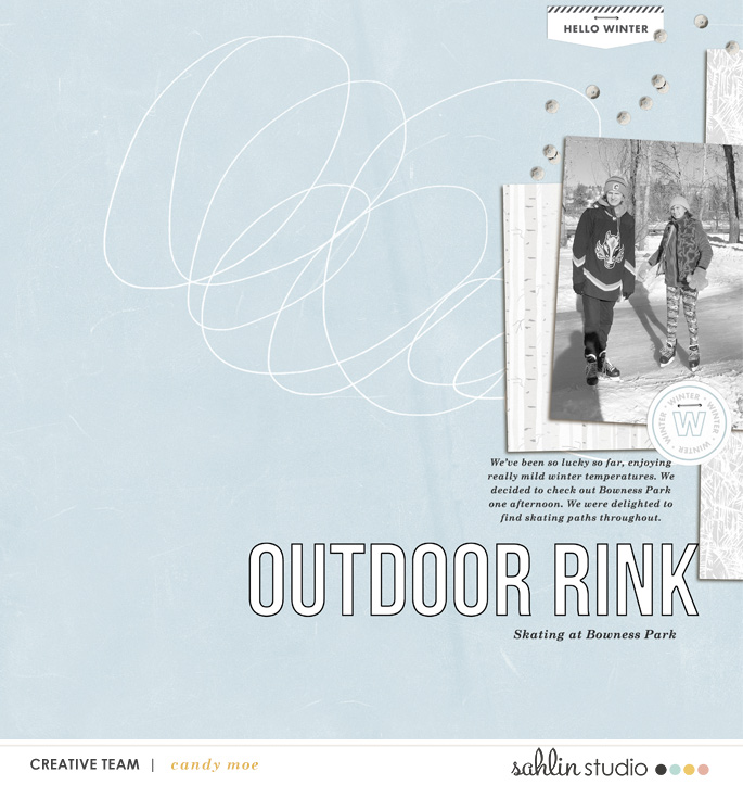 February 2021 Template Freebie | Sahlin Studio