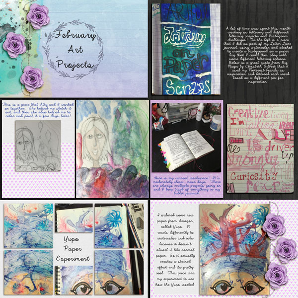 February Art Projects