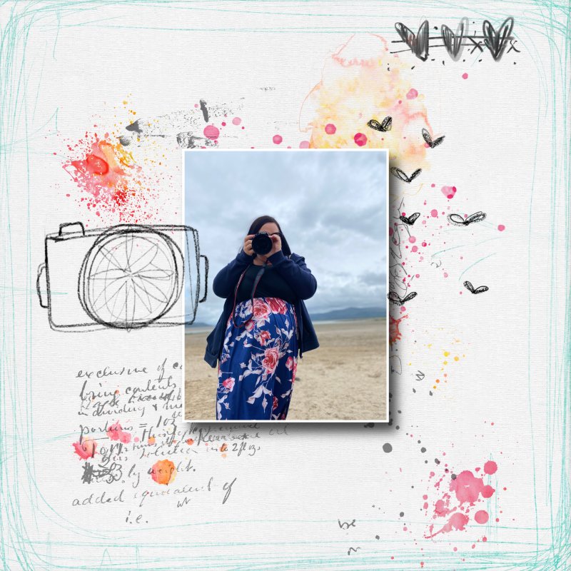February Challenge Random (Day 12 Mixed Media)