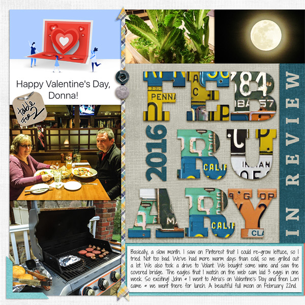 February in Review - left side