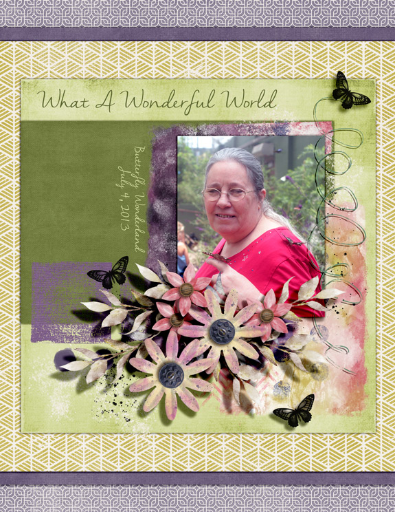 FEBRUARY INSPIRATION CHALLENGE:  WHAT A WONDERFUL WORLD