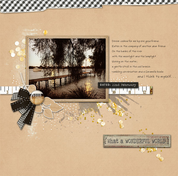 February Inspiration Challenge - What a Wonderful World