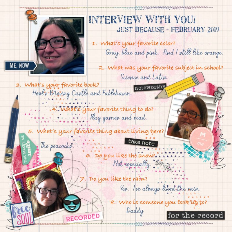 FEBRUARY JOURNALING CHALLENGE