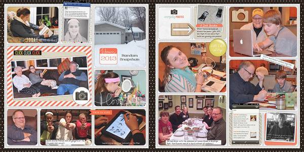 February Random Snapshots Pages