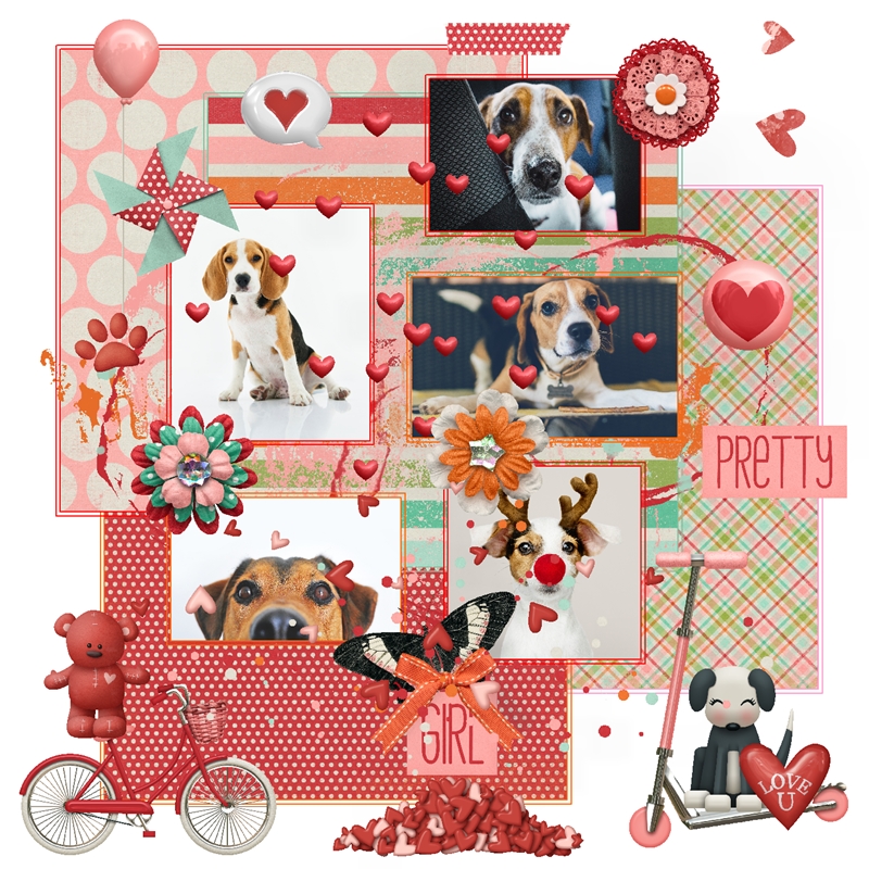 February-Template Challenge-Sweet Girl