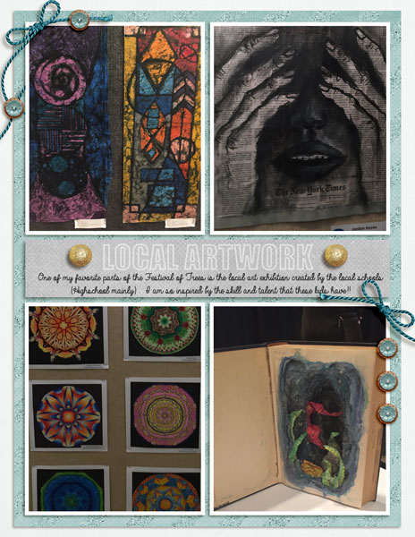 (Festival of Trees) Local Artwork