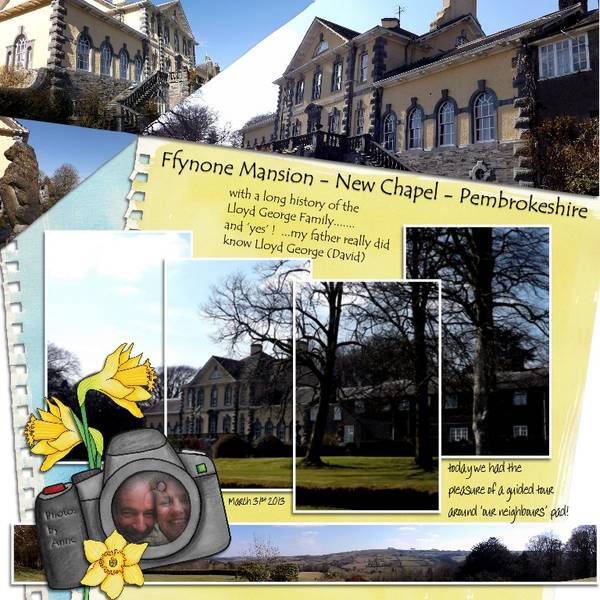 Ffynone Mansion - March Challenge