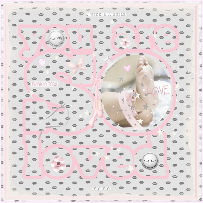 Fiddle Dee Dee-February-Template Challenge-Little Toes
