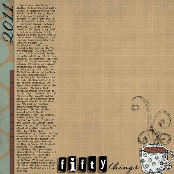 Fifty Things