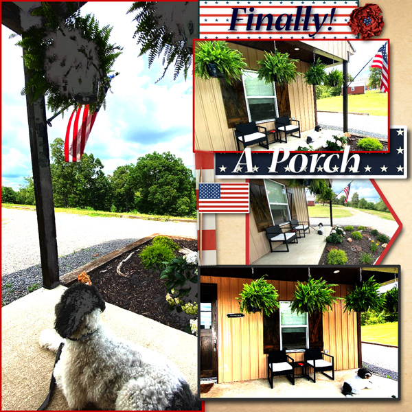 Finally - A Porch!