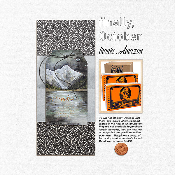 finally, October