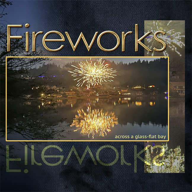 Fireworks - Glass Flat Bay